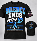 Silence Ends With Us - Blue