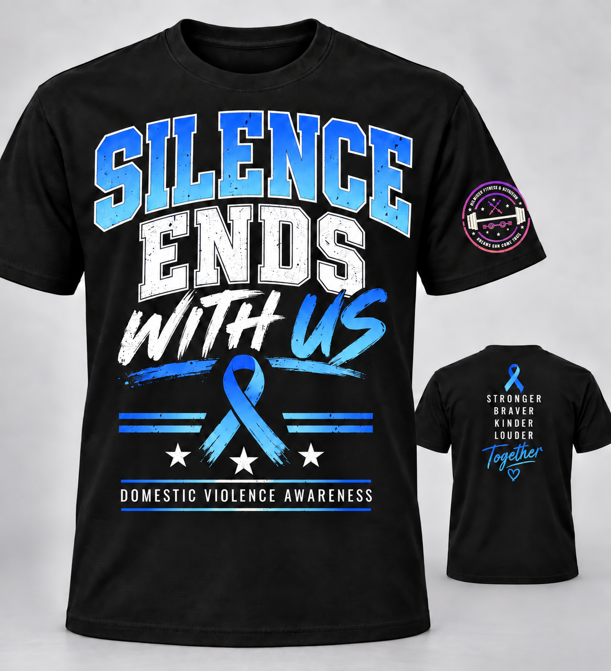Silence Ends With Us - Blue