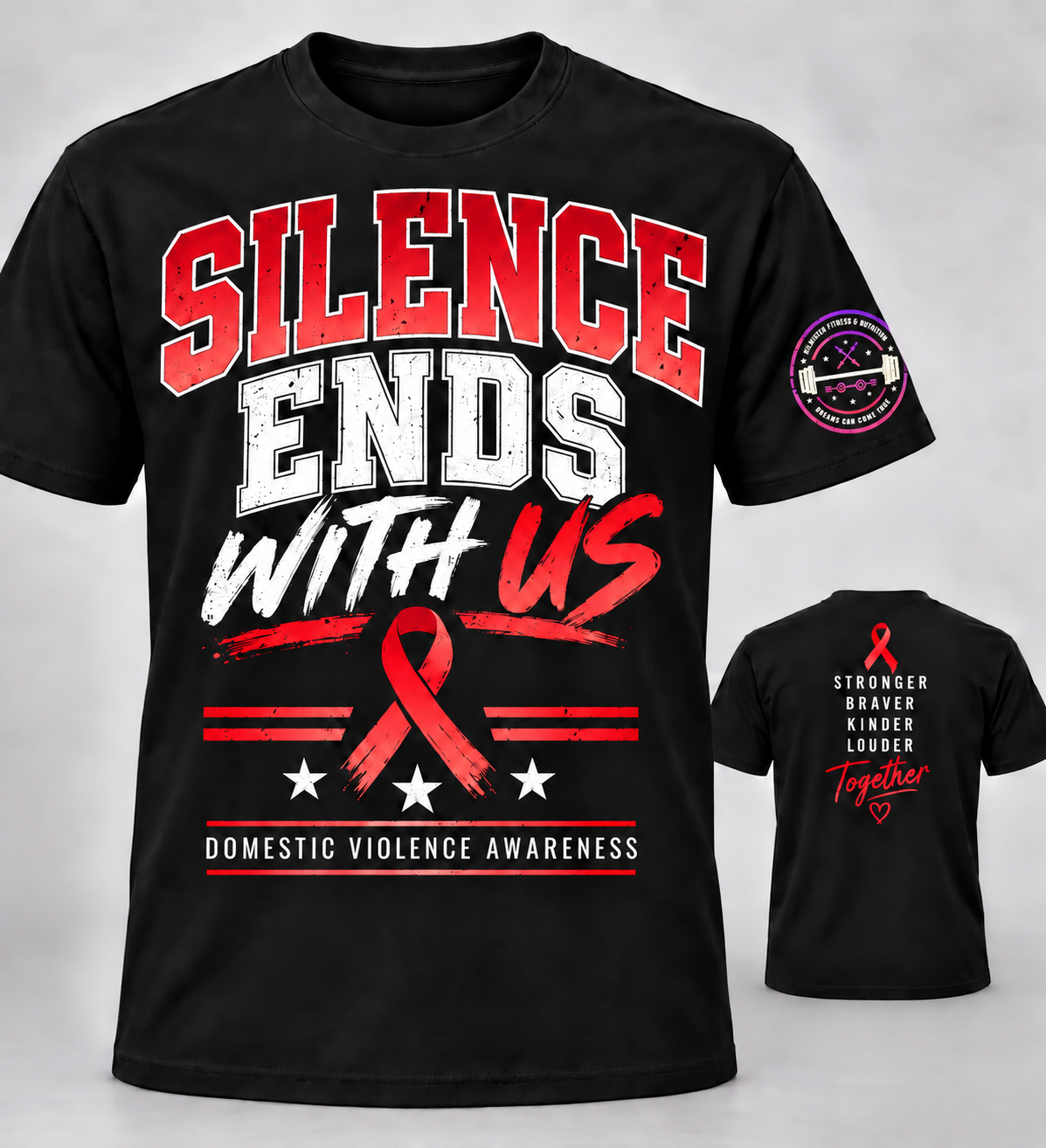 Silence Ends With Us - Red