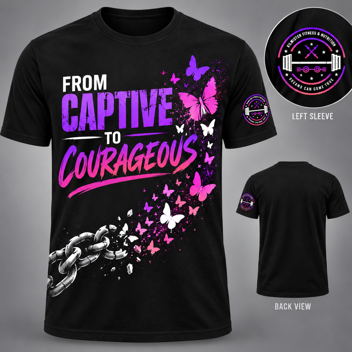 From Captive To Courageous - Purple