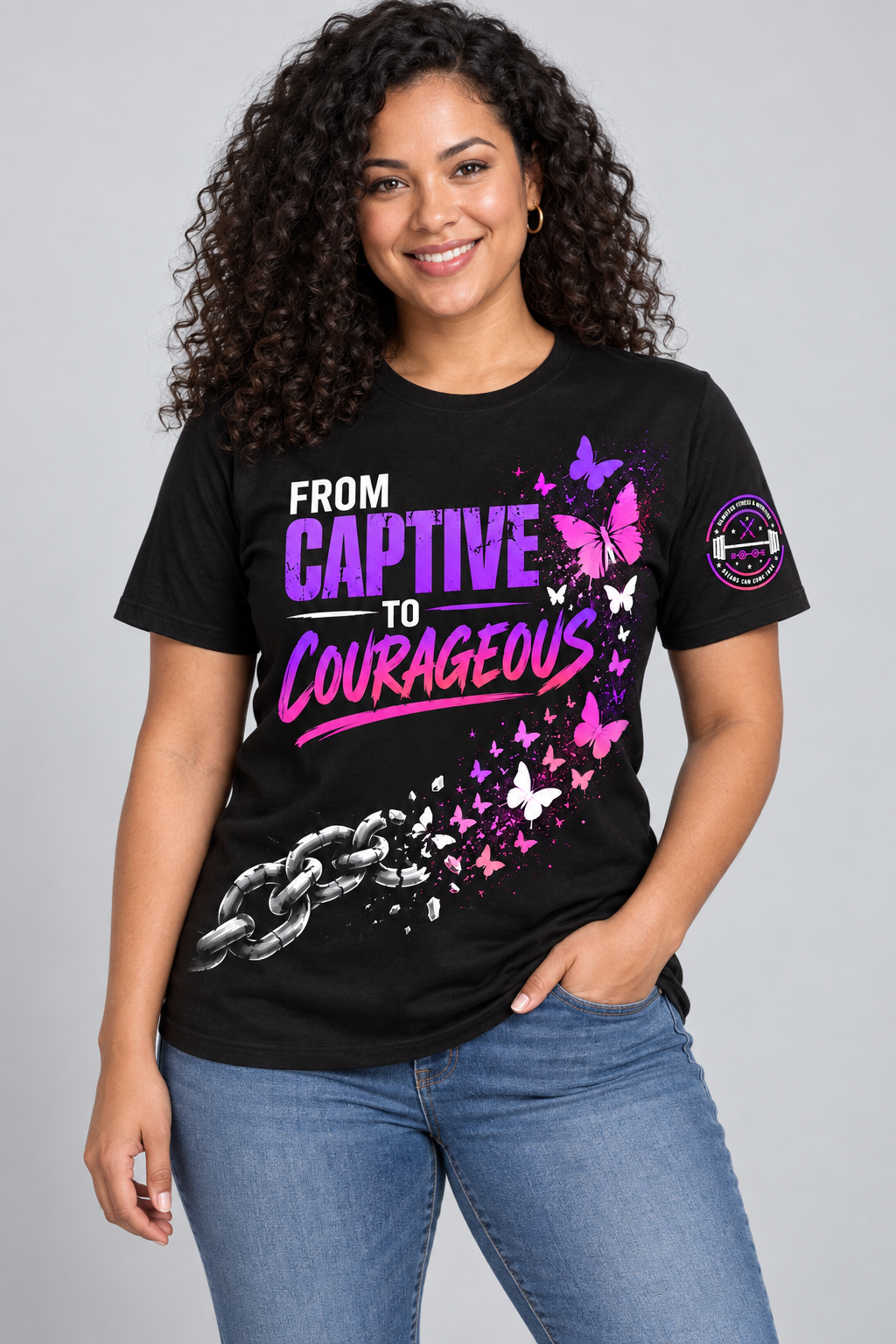 From Captive To Courageous - Purple