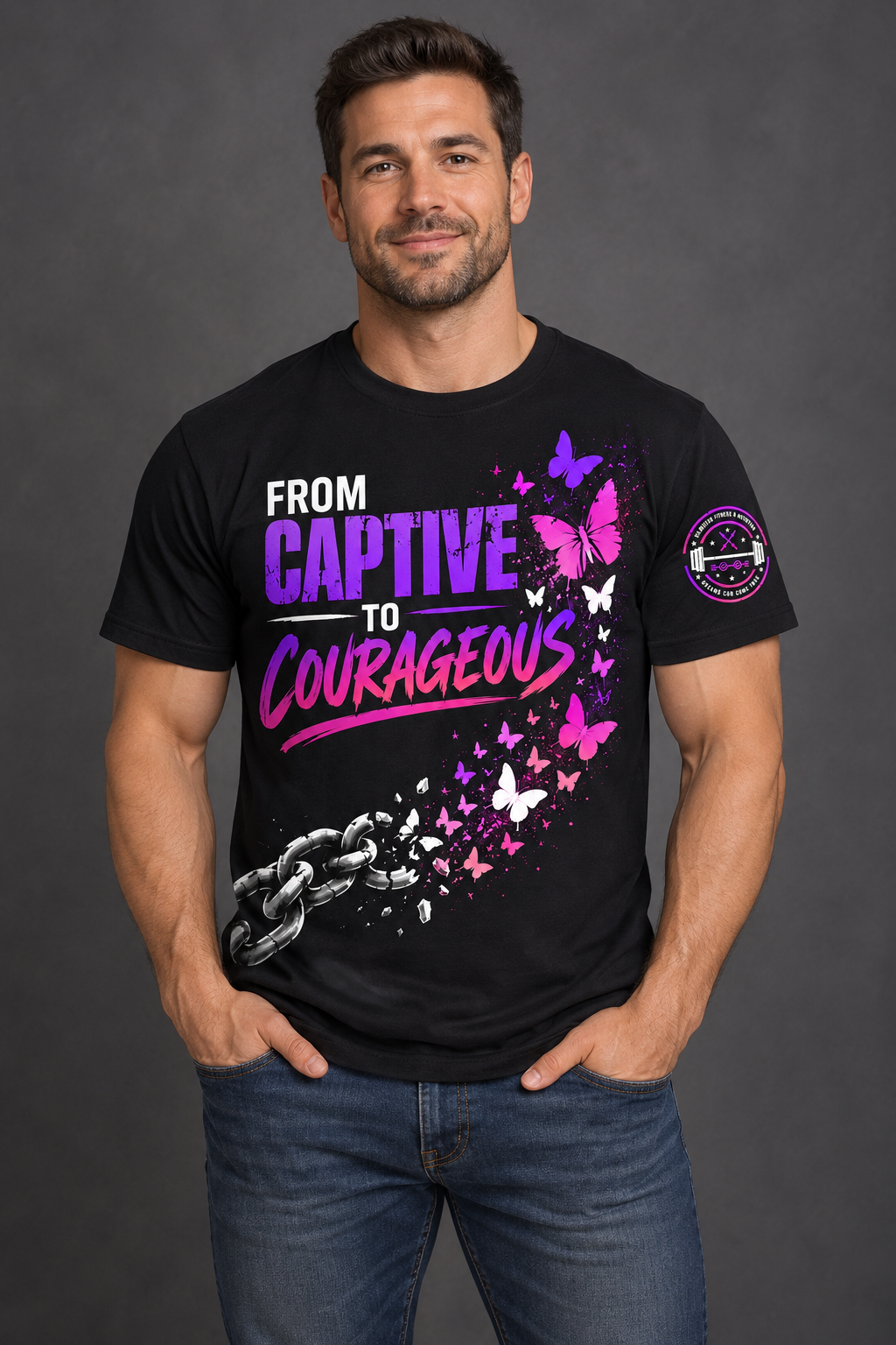 From Captive To Courageous - Purple