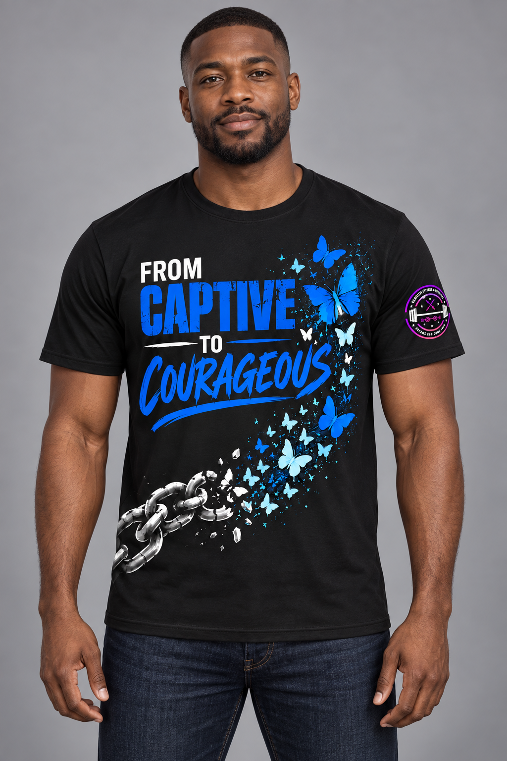 From Captive To Courageous - Blue