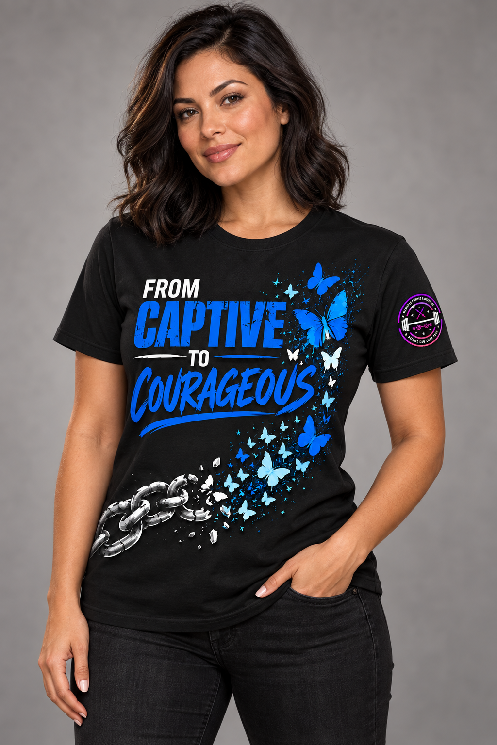 From Captive To Courageous - Blue