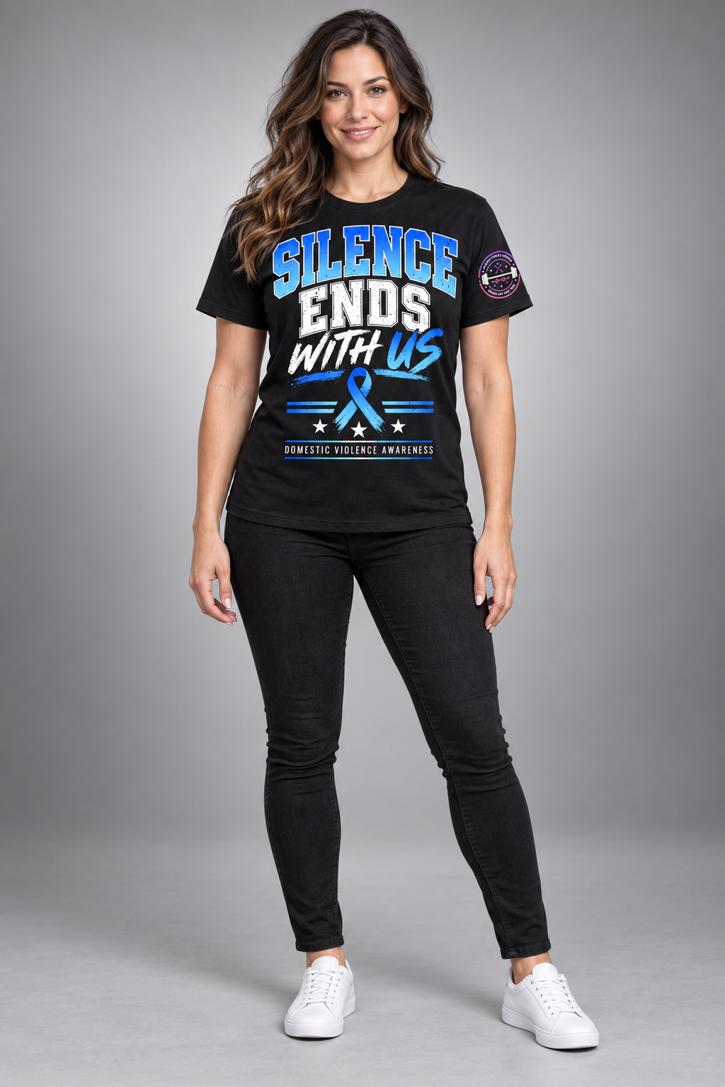 Silence Ends With Us - Blue