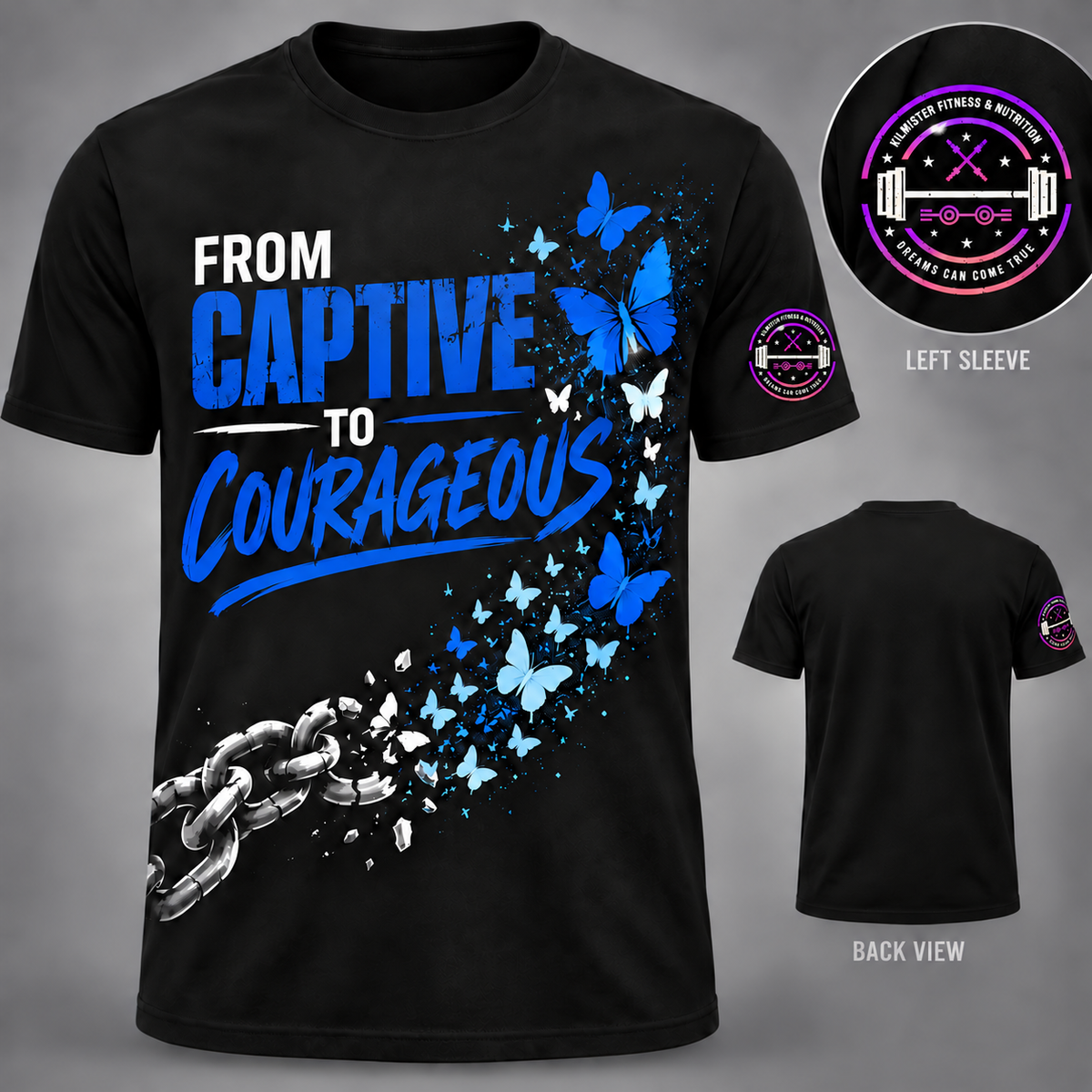 From Captive To Courageous - Blue