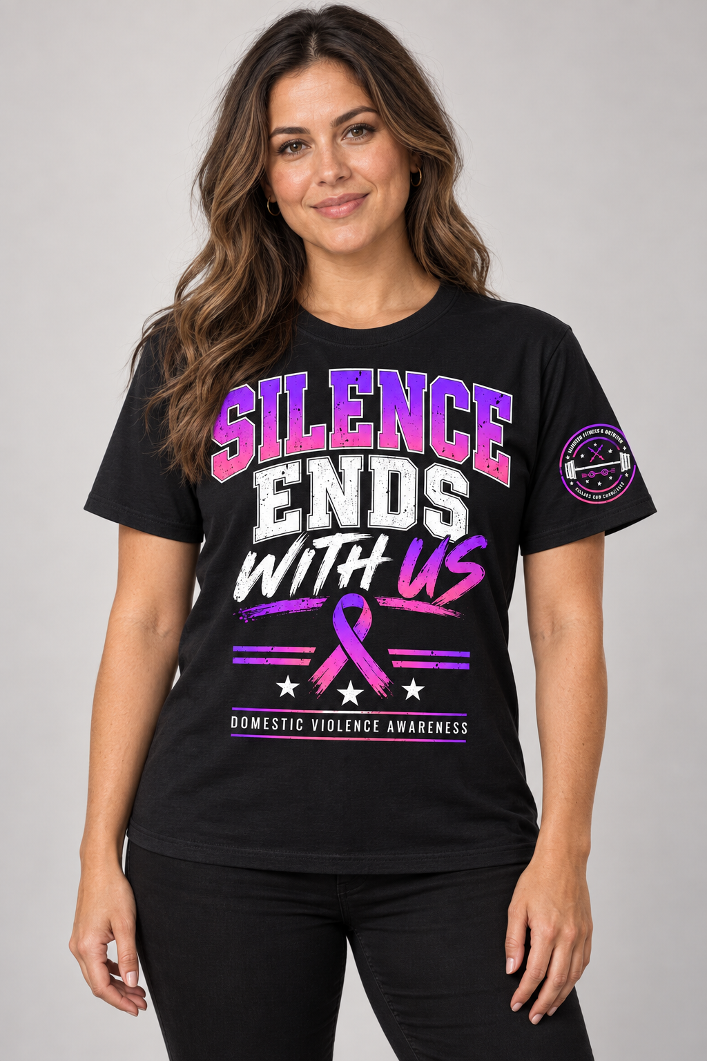 Silence Ends With Us - Purple