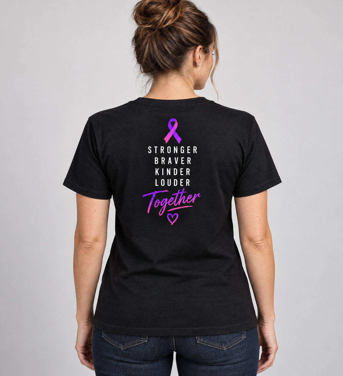 Silence Ends With Us - Purple