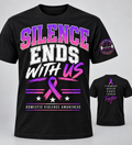 Silence Ends With Us - Purple