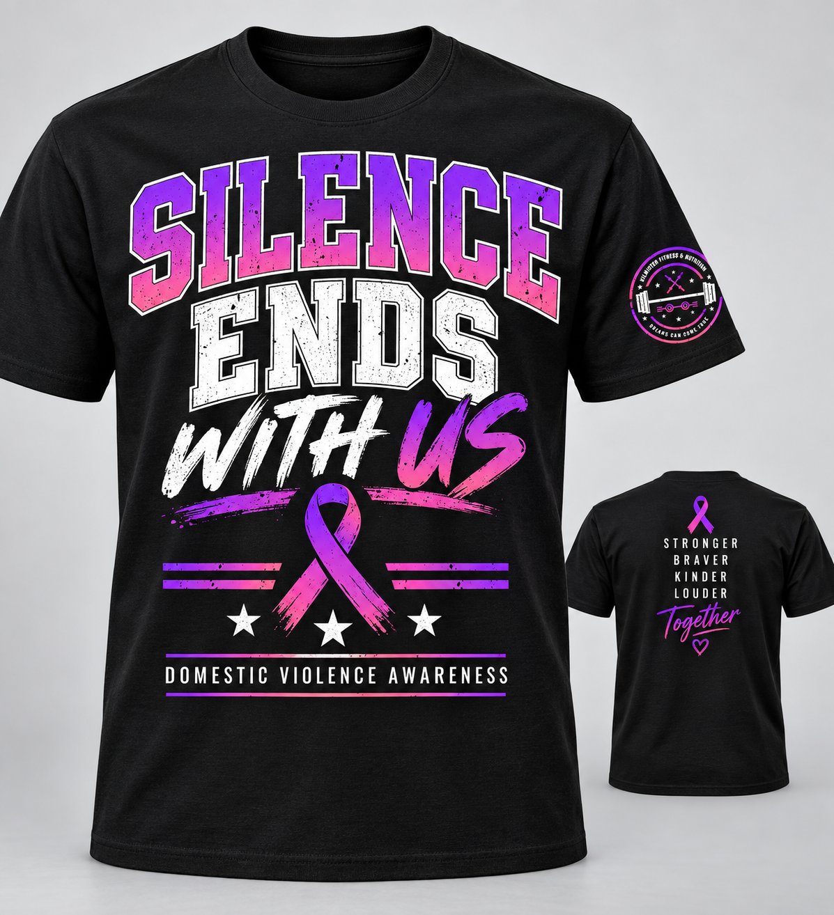 Silence Ends With Us - Purple